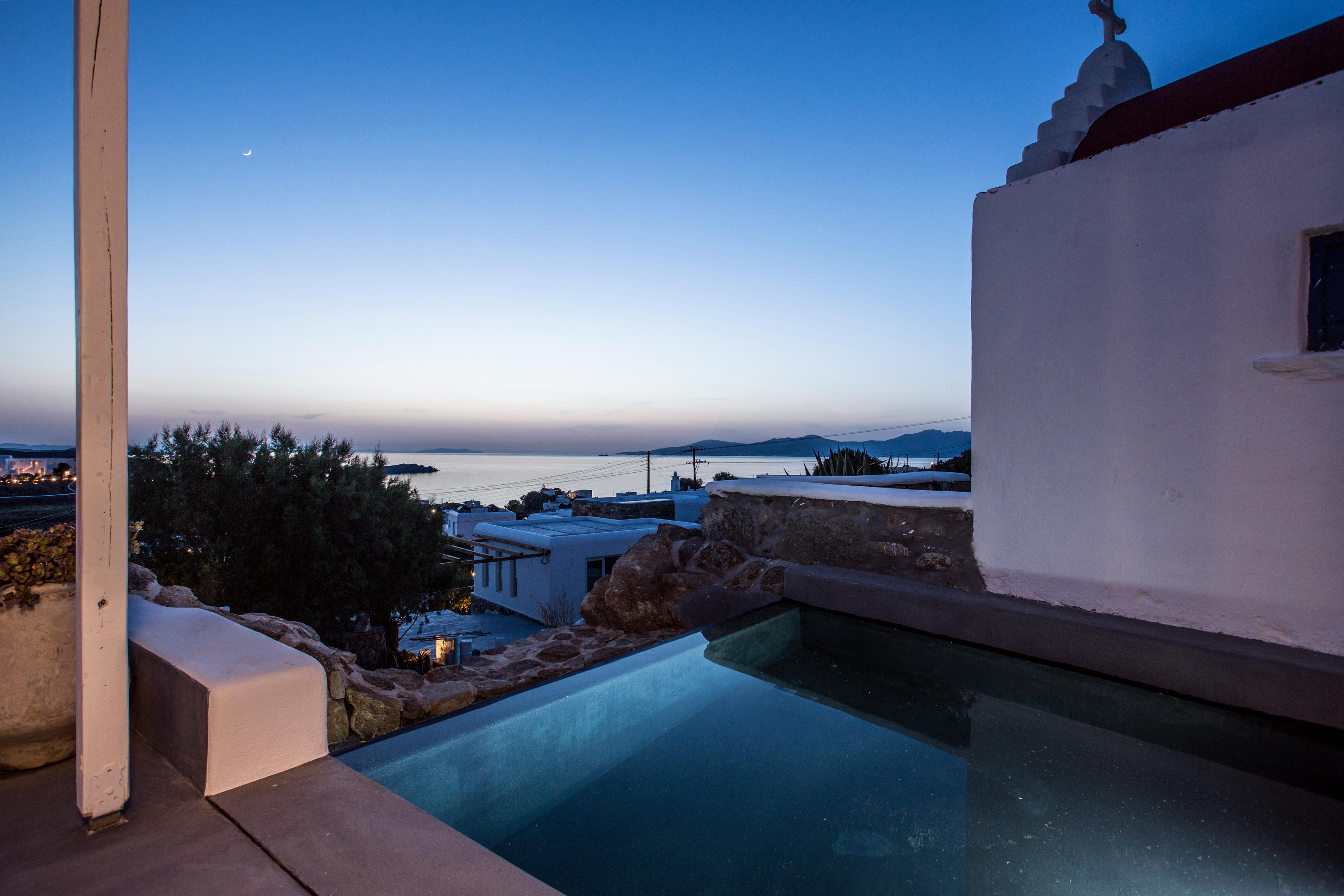 Ostraco Suites Mykonos Town Bagian luar foto