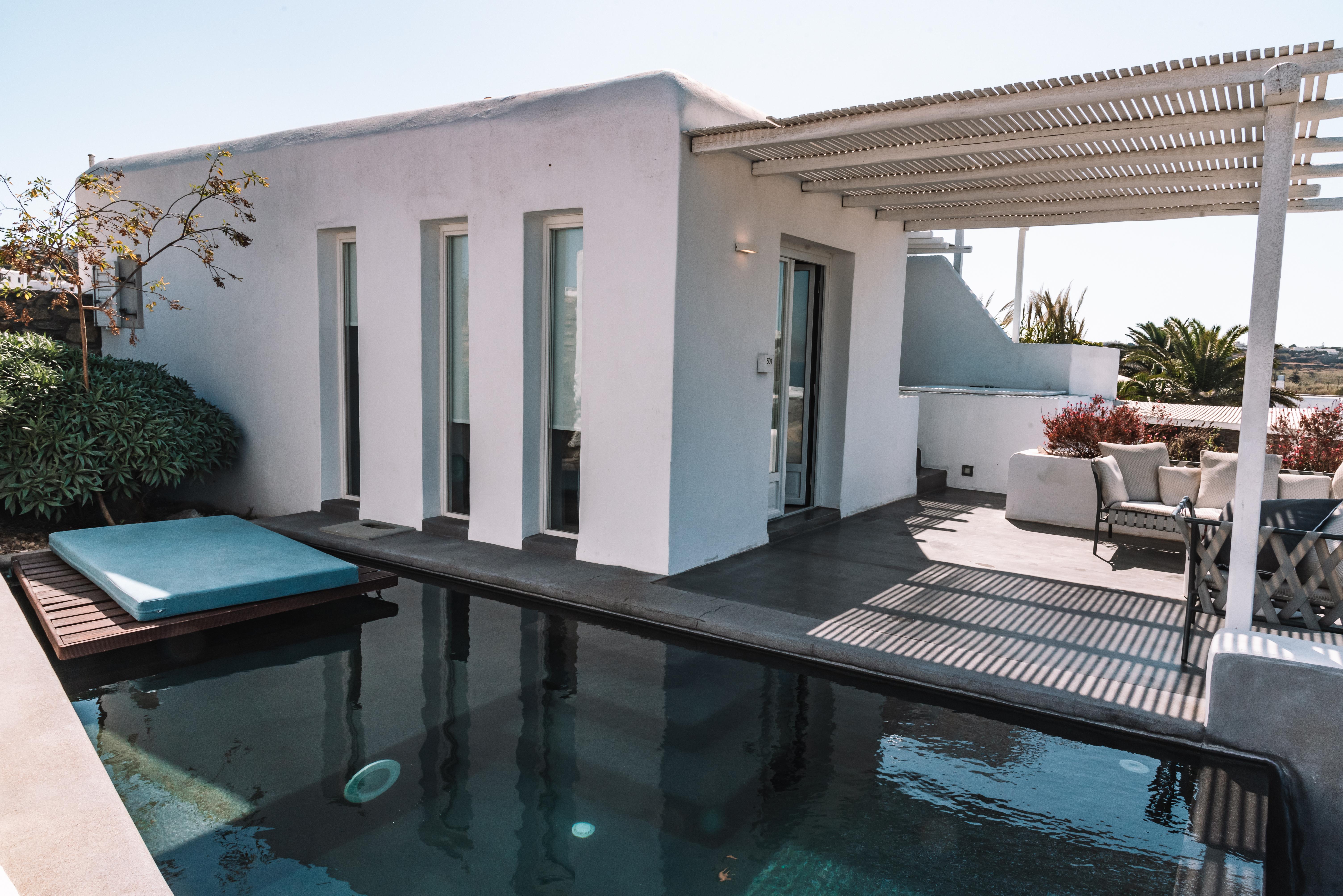 Ostraco Suites Mykonos Town Bagian luar foto