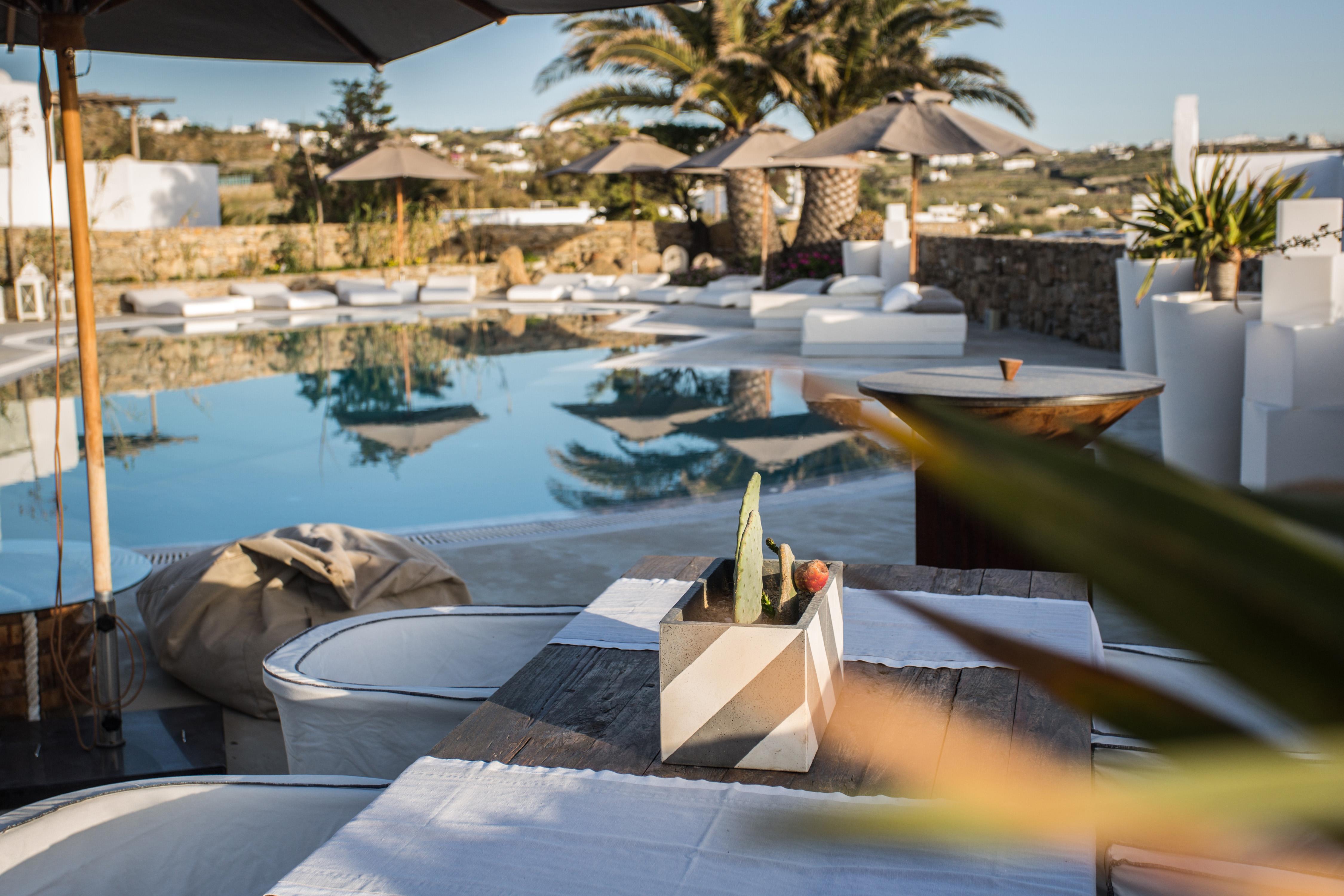 Ostraco Suites Mykonos Town Bagian luar foto