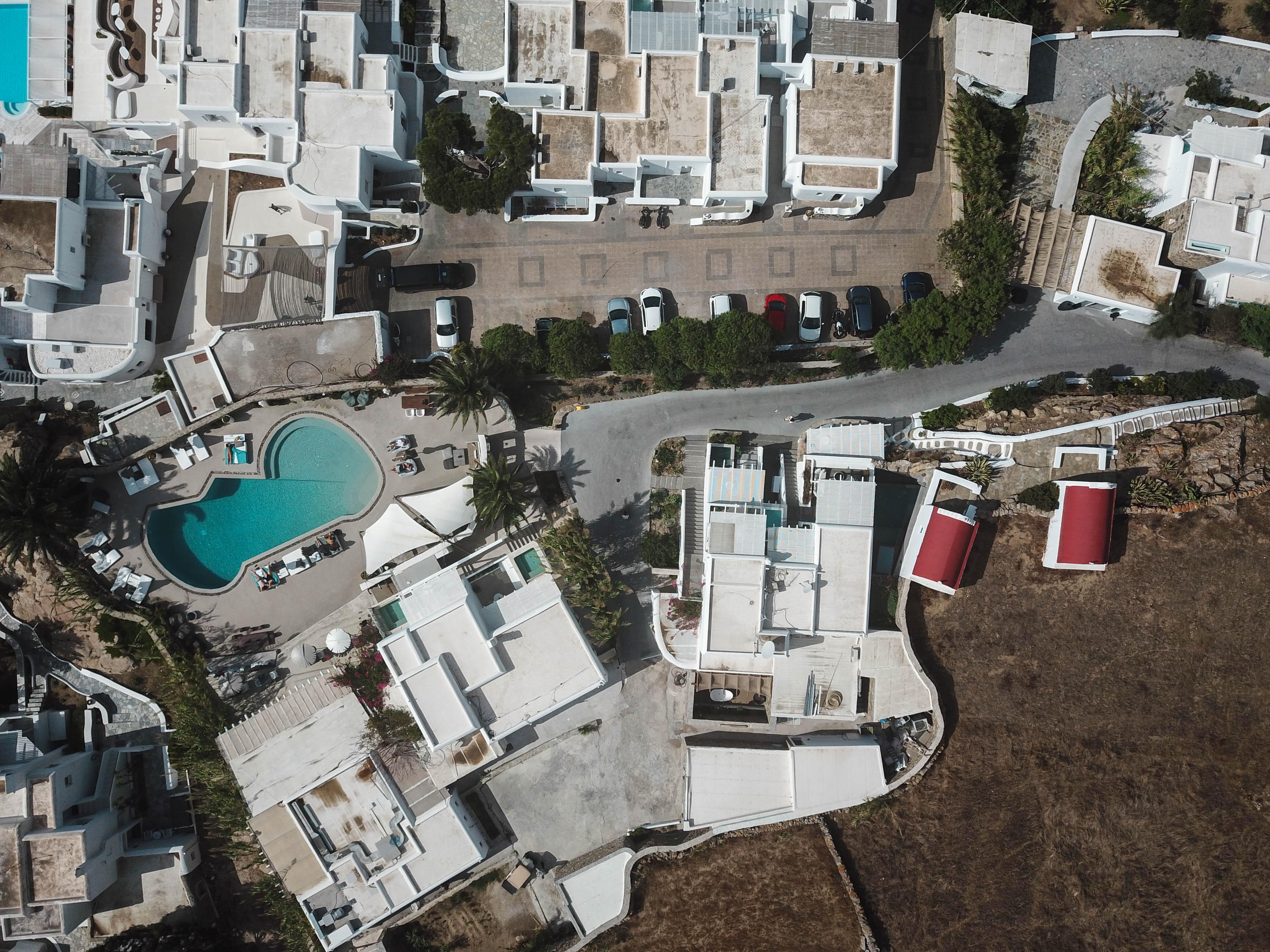 Ostraco Suites Mykonos Town Bagian luar foto